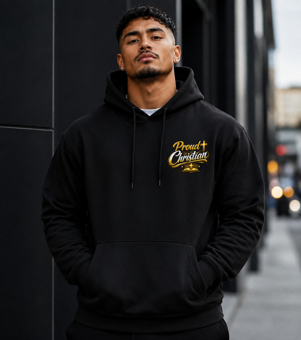 JESUS IS KING (Black Hood)