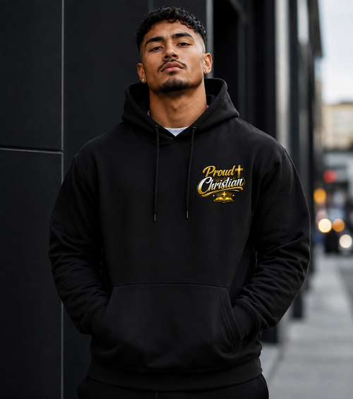 JESUS IS KING (Black Hood)