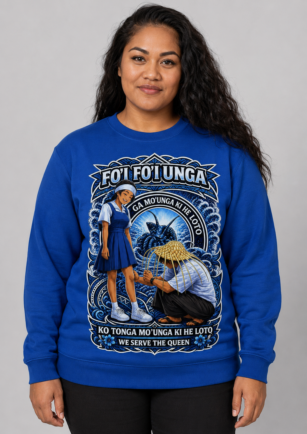QSC-TCT BLUE FLEECE